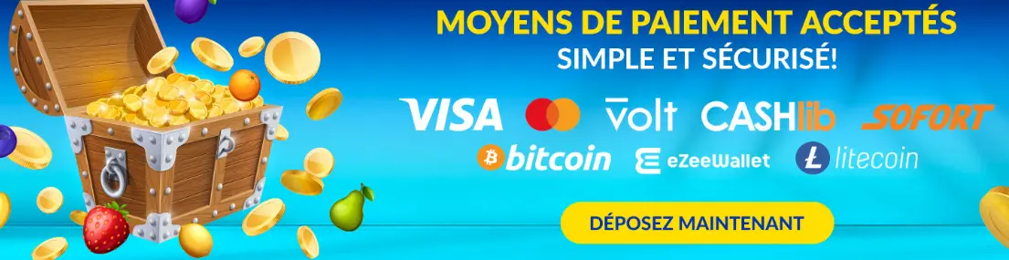 Présentation de lucky LUCKY TREASURE CASINO
