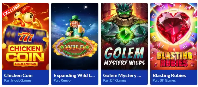 Jouer sur mobile avec LUCKY TREASURE CASINO
