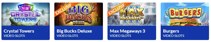 Machines à sous sur LUCKY TREASURE CASINO
