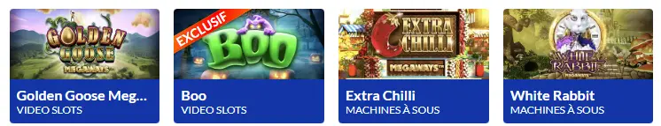 Jeux de table LUCKY TREASURE CASINO
