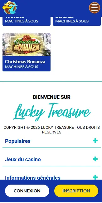 Installation pas à pas LUCKY TREASURE CASINO