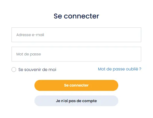 Inscription sur LUCKY TREASURE CASINO
