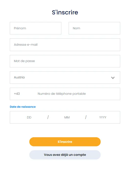 Se connecter à LUCKY TREASURE CASINO
