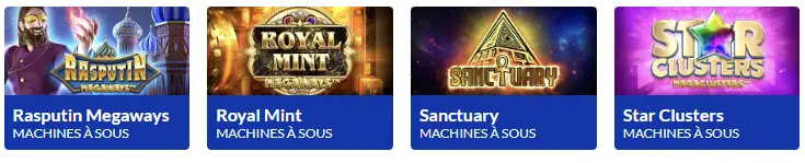 Studios et fournisseurs LUCKY TREASURE CASINO
